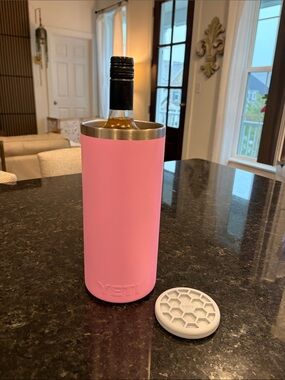 Yeti Pink Stainless Steel Travel Tumbler